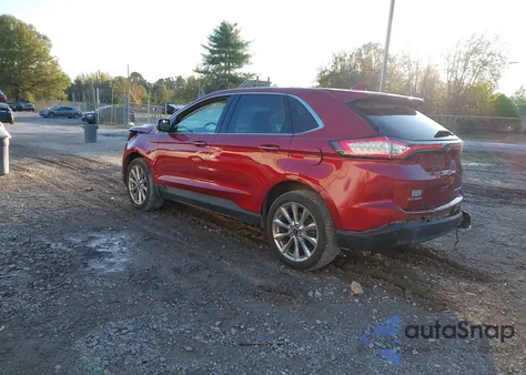 2018 Ford Edge Titanium from USA, damaged, VIN 2FMPK3K8XJBC57885